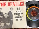 Beatles VJ 581 Please Please Me Vee Jay 45 & Picture Sleeve Rare