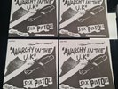 Sex Pistols Set Of 4 French Anarchys In The UK On 4 Different Colours