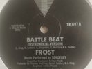 FROST BATTLE BEAT  ELECTRO RAP  12  HIP HOP  EX VG+ record
