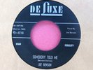 JOE BENSON - Somebody Told Me / Rock and Roll Jungle -super clean 45 Deluxe 6146