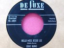 EDDIE BURNS  Hello Miss Jessie Lee / Dealing with the Devil - 45 rpm Deluxe 6024