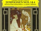 BEETHOVEN Symphonies 1 & 4 ABBADO Vienna PO DGG 427301 LP 1988 Digital Recording