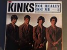 The Kinks - You Really got Me - tri color 1st 1964 Mono Lp VG