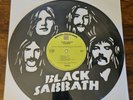 BLACK SABBATH VINYL LASER CUT RECORD ART PARANOID MACHINE CUT ALBUM FIT IT FRAME
