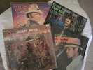 JERRY REED RECORD ALBUMS** Total of 7 Pcs. ** 1 New &  6 Used.