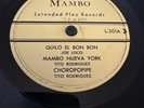 Mambo EP 78 RPM Joe Loco Tito Rodriguez Tito Puente - Six Songs 301 V+ Latin