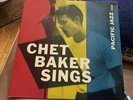 CHET BAKER Sings LP WORLD PACIFIC RECORDS PJ-1222 US 1956 DG MONO Russ Freeman
