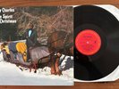 RAY CHARLES VG+ Spirit Of Christmas LP 1985 Columbia FC 40125 Gold Promo Stamp
