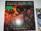 IRON MAIDEN FROM FEAR TO ETERNITY BEST OF 1980-1990 TRIPLE PICTURE DISC LP  NEW