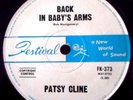 PATSY CLINE Back In My Baby's Arms 45 RARE * Festival AUSTRALIA 7 NM