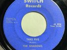 The Shadows - Take Five / Tell Me (Garage Rock) **RARE** Switch