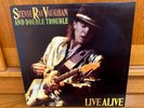 Stevie Ray Vaughan Double Trouble Live Alive vinyl record LP  Ultrasonic EX+