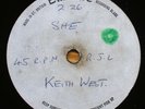 KEITH WEST She UNRELEASED ACETATE Emidisc 1968 G+ Tomorrow PSYCHEDELIA