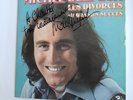 Michel Delpech  Vinyle Album 33 Tours dédicacé