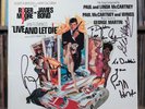 Various - Live And Let Die (Original Motion Picture Soundtrack) - SIGNED BY 4 /