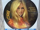 Brigitte Bardot And God Created Woman LP Picture Disc Record 1983 Denmark Vg+