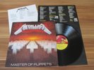 Metallica - Master Of Puppets / Music For Nations 1986 + OIS + Merchand. / Mint-
