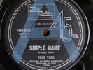 FOUR TOPS Simple Game - 1971 Aussie TAMLA MOTOWN A-label Promo Soul 45