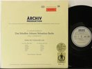 Archiv red stereo Fournier Bach solo cello suites #3 & #4 198 187 gatefold