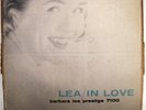 Barbara Lea-Lea In Love - PRESTIGE 7100 VG/VG MONO Autographed by Lea