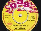 PAT KELLEY / PAT KELLY Festival Time RARE M- UK 45 Pama rocksteady scorcher HEAR