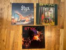 3 Styx LP's Vinyl Records - Equinox, Grand Illusion, Kilroy Was Here - VG
