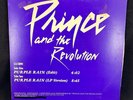 1984 PRINCE AND THE REVOLUTION PURPLE RAIN 33-1/3 CLEAR VINYL LP SINGLE PROMO