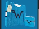 Weezer Blue SIGNED Box Set Sweater Sleeve /100 Copies 30th Super Deluxe Surf Wax