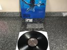 LP VINYL NIRVANA ALBUM NEVERMIND EUROPE 1ST PRESS 1991  MISPRINT INNER EX/EX