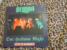 Demon 1990 One Helluva Night UK  1st Press Heavy Metal 2x2LP  On Sonic DEMON LP