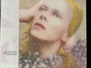 DAVID BOWIE Hunky Dory 2 LP 1990 RYKO Ltd Clear Vinyl with Bonus Tracks M-