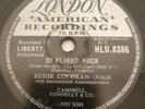 EDDIE COCHRAN 20 FLIGHT ROCK 78RPM LONDON HLU.8386