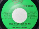 SWEET SOUL 45 - WILTON CRUMP, 