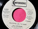 BILL BRANDON - Whatever I Am I'm Yours - Near Mint Promo 45 rpm - Moonsong 9003