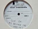 SUN RA my brother the wind vol 1 TEST PRESS saturn research LP white lbl 180g NM