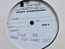 SUN RA when sun comes out TEST PRESS saturn research LP white label 180g NMINT