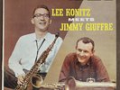 Lee Konitz Meets Jimmy Giuffre vinyl Mono 1959 DG 1st press Verve (EX)