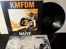 KMFDM, Naïve, 1990, Presseinfo, Originalinnersleeve, Neuzustand, Mint