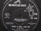 I WANT A LOVE I CAN SEE - JOHN LEYTON & LEROYS (Orig UK 1964) Temptations Cover