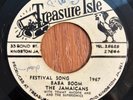 JAMAICANS / TOMMY MCCOOK Baba Boom / Real Cool 45 on Treasure Isle JA rocksteady