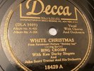 BING CROSBY “WHITE CHRISTMAS
