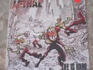 Lethal Aggression Life I Hard... 1988 OG RED LP Vinyl S/S Still Sealed FH 12-006