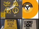 Led Zeppelin Rock And Roll b/w Friends 2018 RSD Picture Sleeve Yellow Vinyl NEW