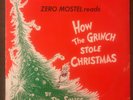 DR. SEUSS How the Grinch Stole Christmas Read by Zero Mostel - 1975 LP - EX