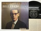 BILL EVANS PORTRAIT IN JAZZ Japan LP [48111ER]