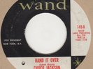 Chuck Jackson Hand It Over Wand 149 Soul Northern Motown