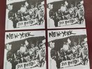 Sex Pistols Set Of 4 French Submission On 4 Different Colours