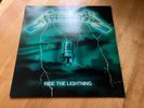 METALLICA LTD GREEN COVER RIDE THE LIGHTNING LP VINYL BERNETT RARE reissue