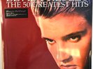 Elvis Presley The 50 Greatest Hits 3 x LP Album vinyl record remastered comp