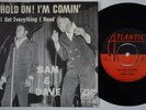 SAM & DAVE Hold On I'm Comin SWEDEN 45 M- sleeve  northern soul mod LISTEN